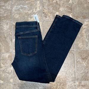 NWT Old Navy Kids 14 Slim Dark Blue Jeans